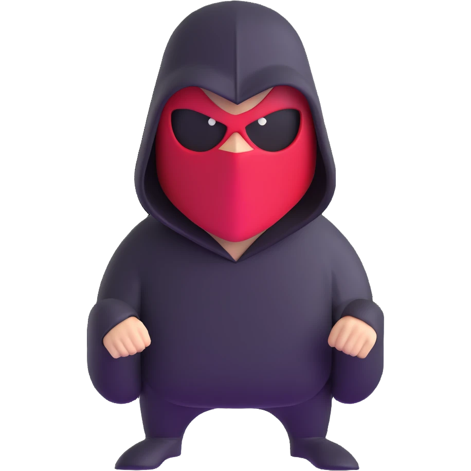 sneaky imposter character emoji