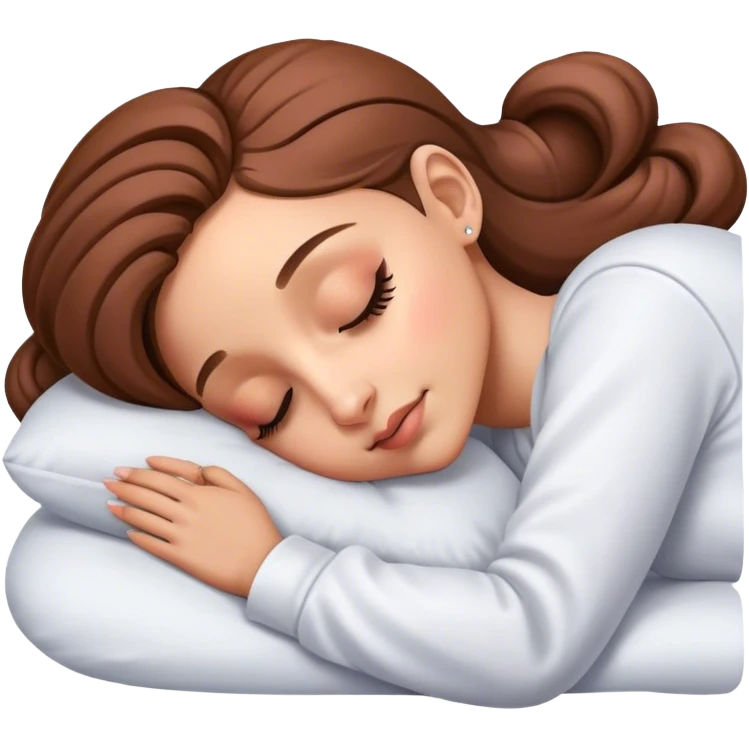 Ariana Grande sleeping emoji
