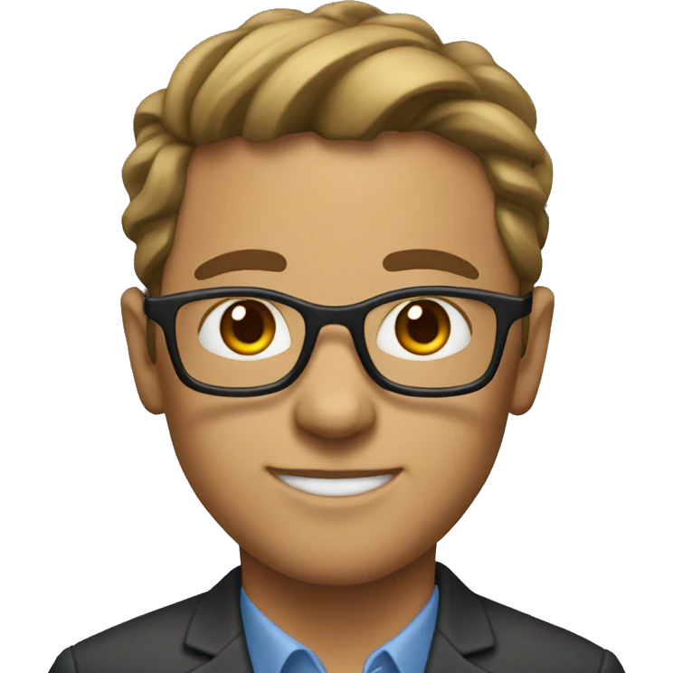 a journalist without glasses normal skin  emoji