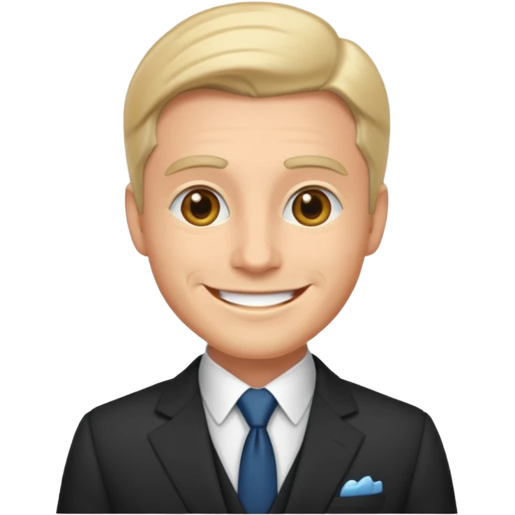 Rich, charismatic man  emoji