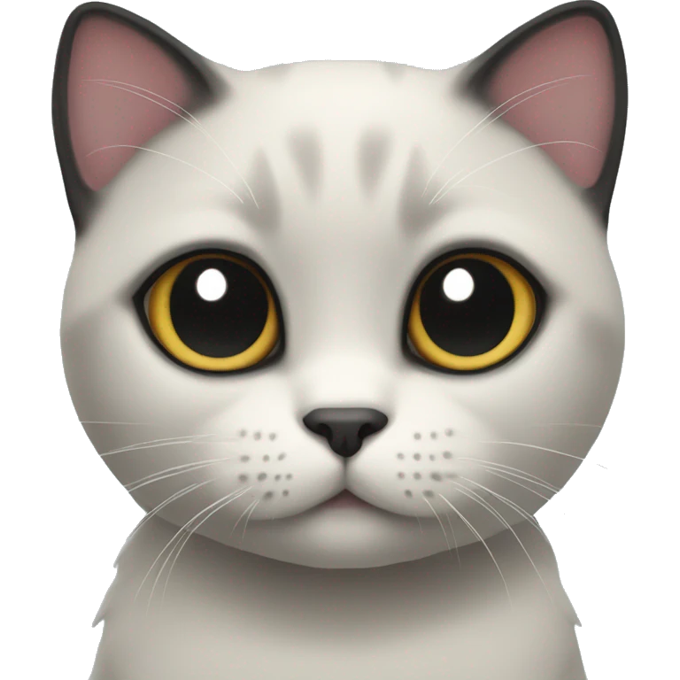 Black munchkin cat emoji