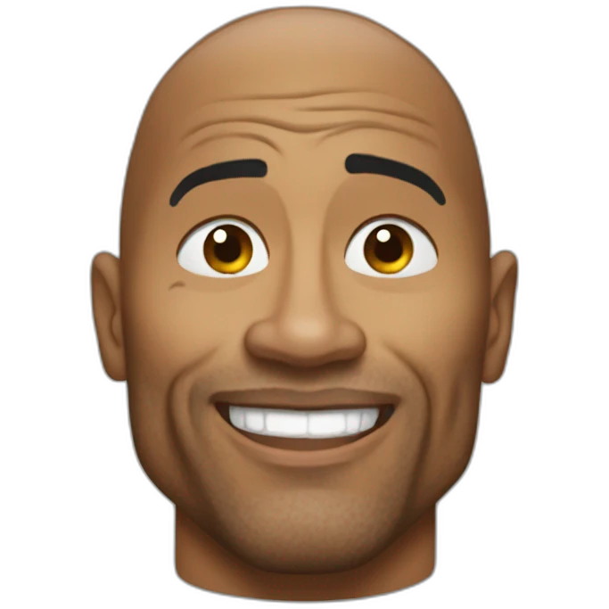Dwayne johnson emoji