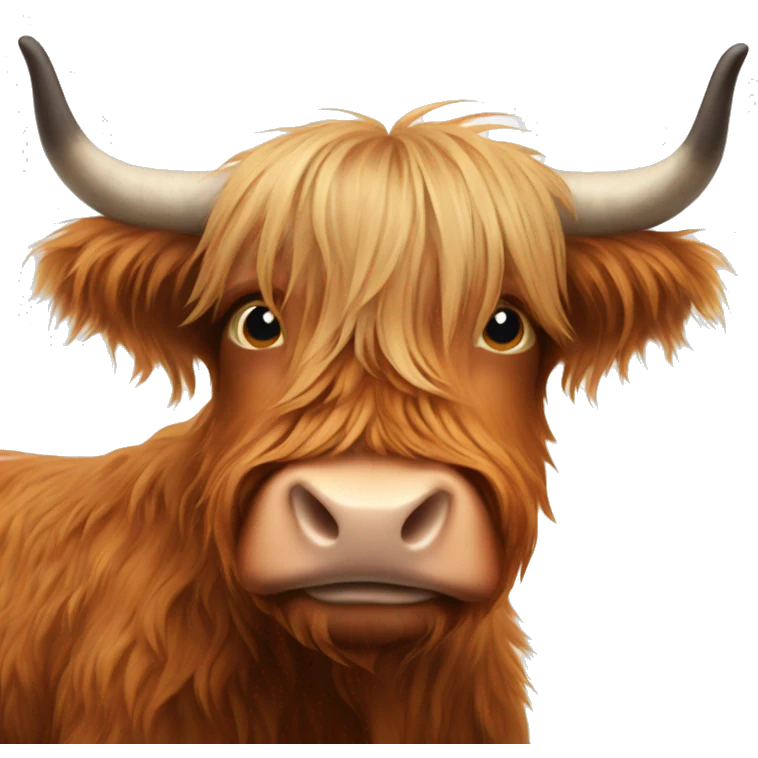Highland cow emoji