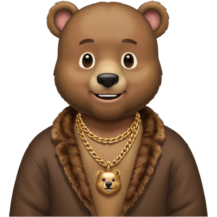 Kanye west bear emoji