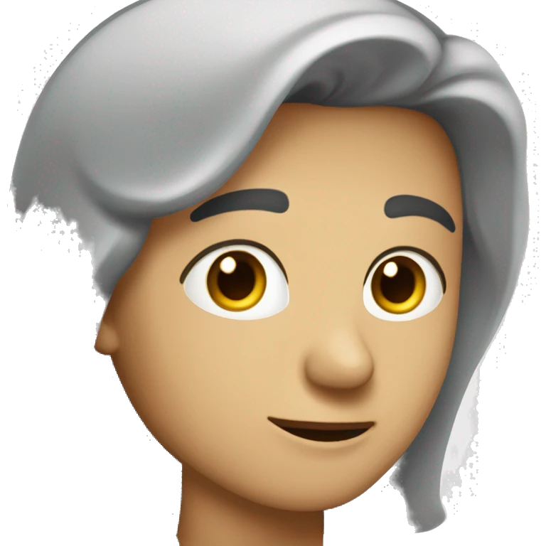 светлокожая блондинка с пушистой серой кошкой emoji