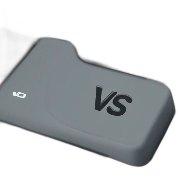 gray keycap with 'VS' on it emoji