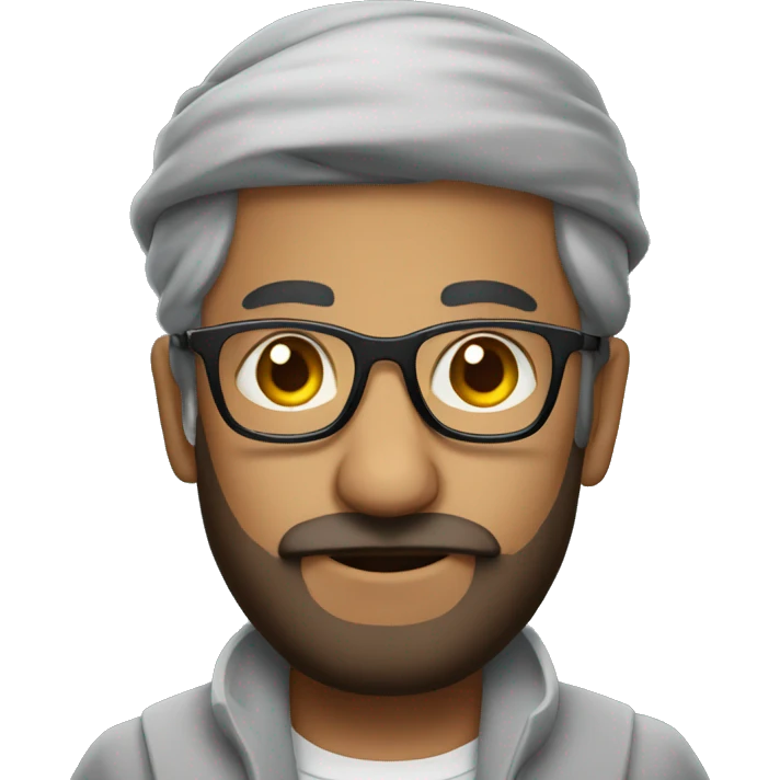 Sardarji with glasses  emoji