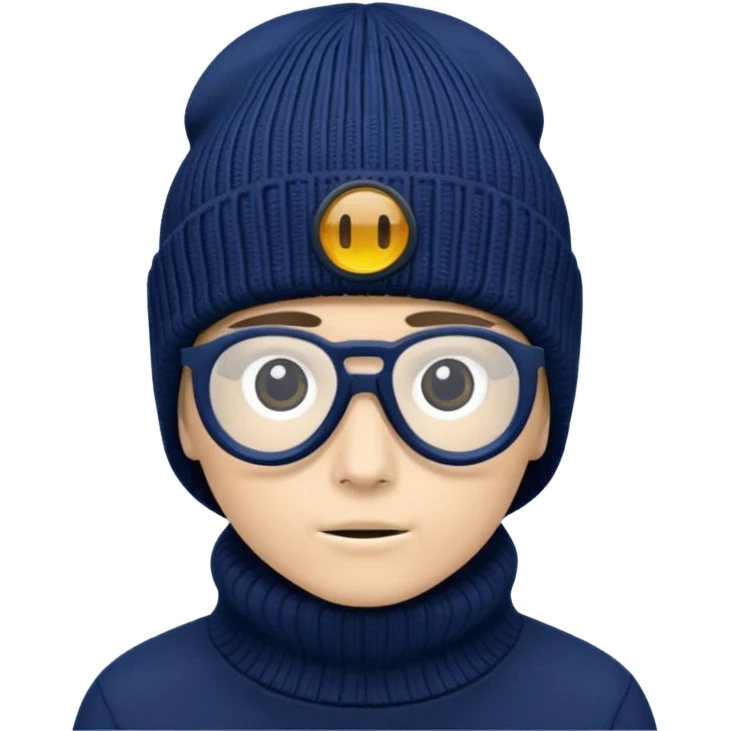cp company шапка бини с линзами emoji