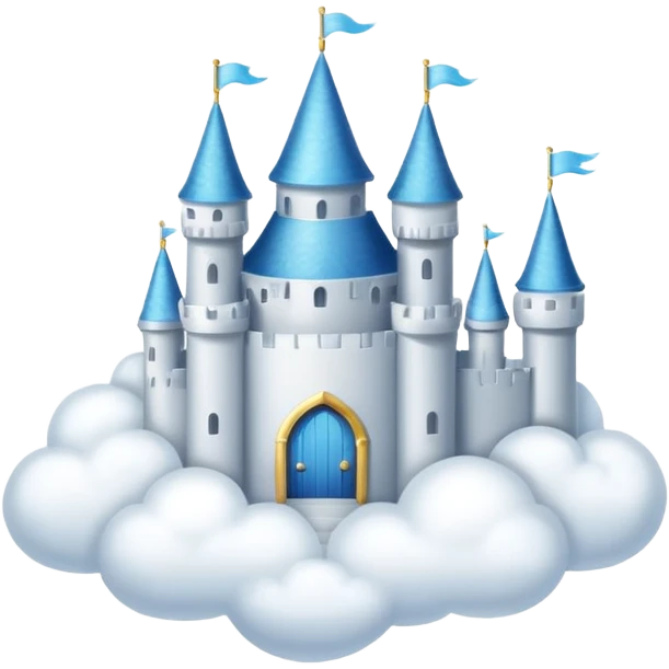 cloud castle emoji