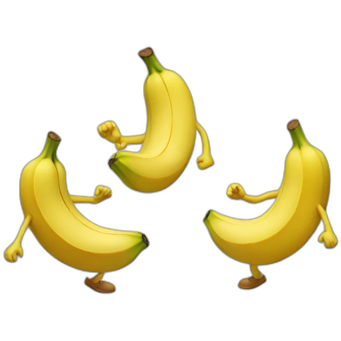 Bananas dancing Salsa emoji
