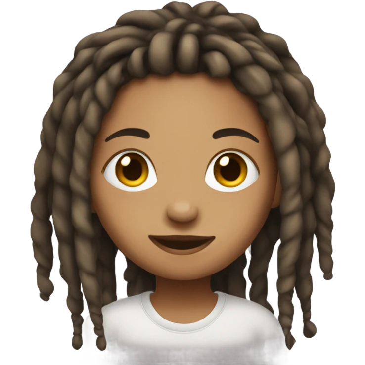 girl with dreads emoji