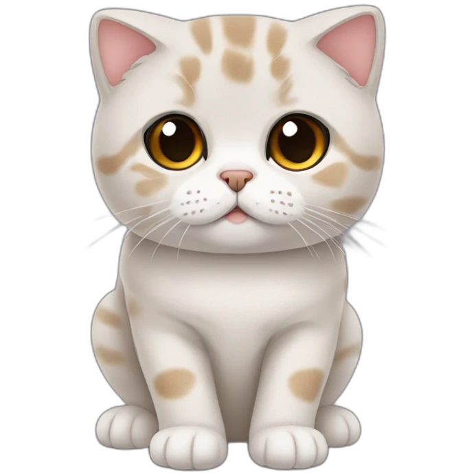 scottish fold cat emoji
