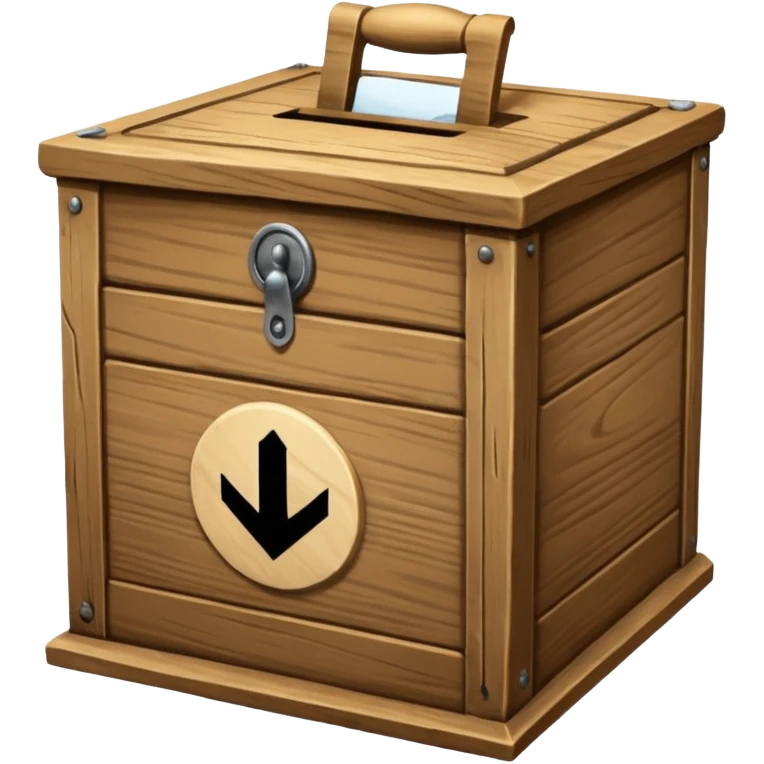 urn ballot box emoji