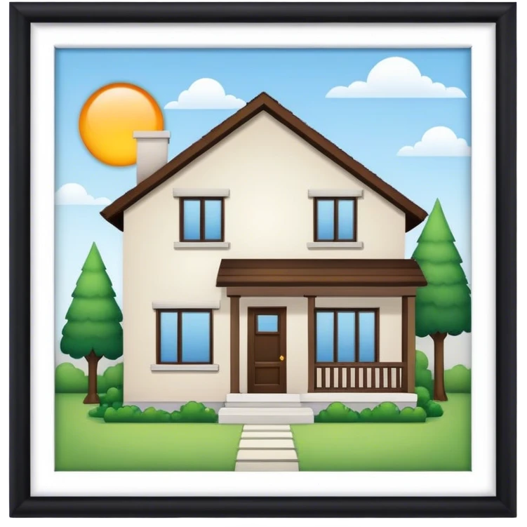 minimalist house remodelation emoji