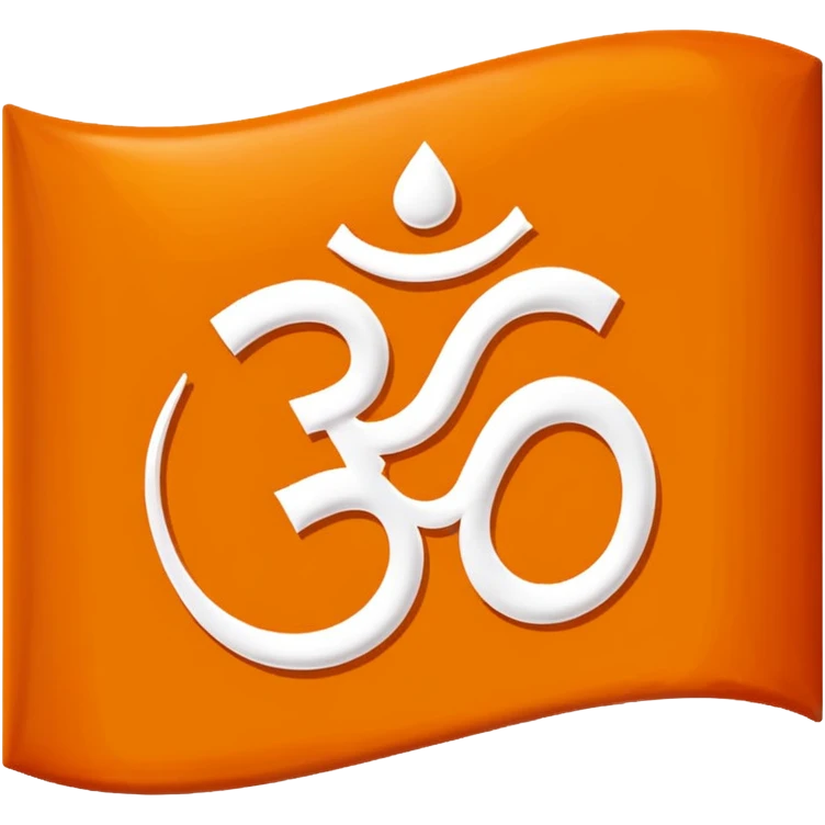 Hindu flag emoji