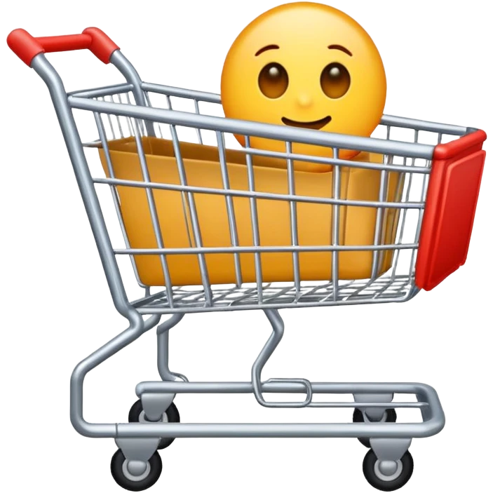 shopping cart emoji