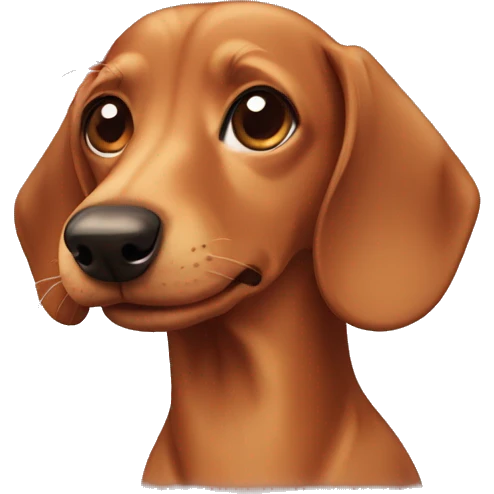 Dacshund emoji