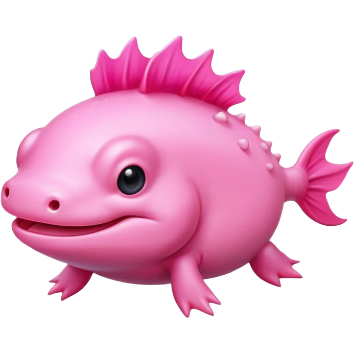 Anthropomorphic axolotl  emoji