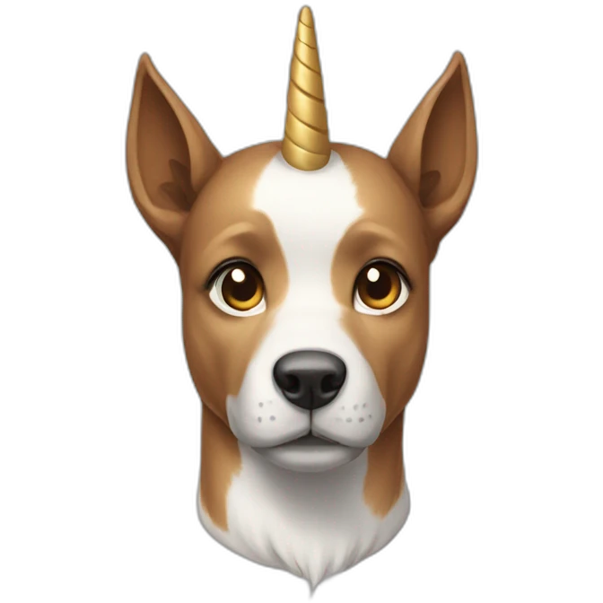 Licorne chien emoji