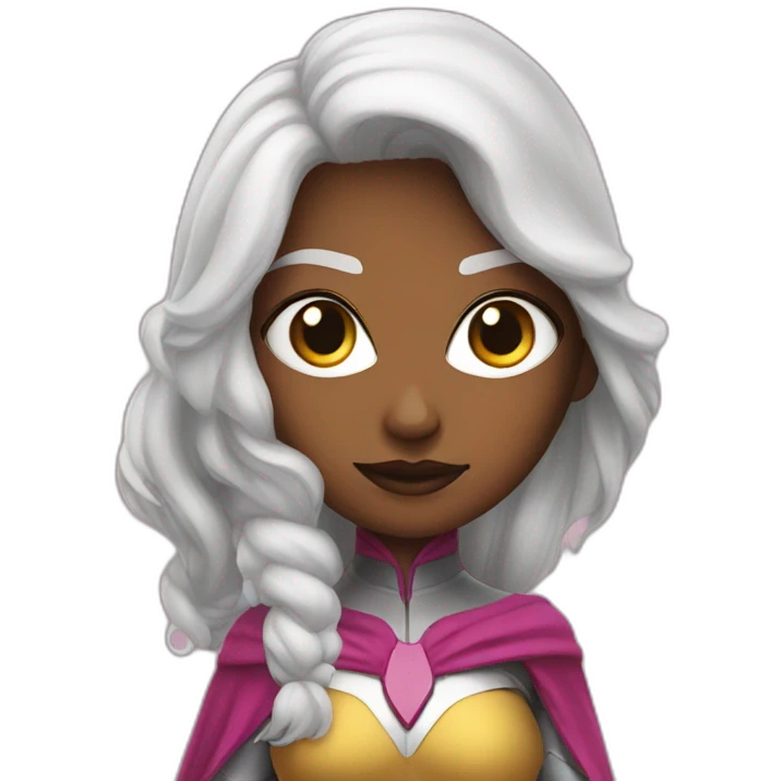 superheroina emoji