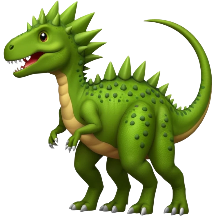 Dinosaur with spikes on back  emoji