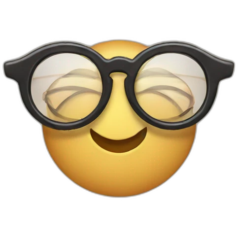 harry potter glasses emoji