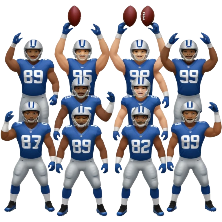 NFL players emoji