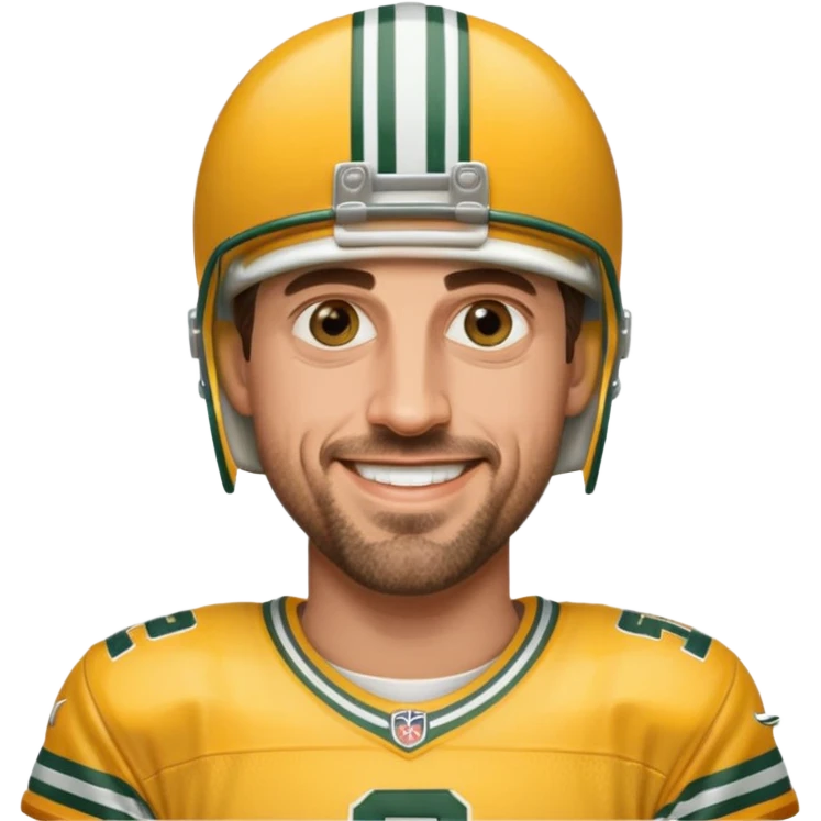 Aaron rodgers realistic image emoji