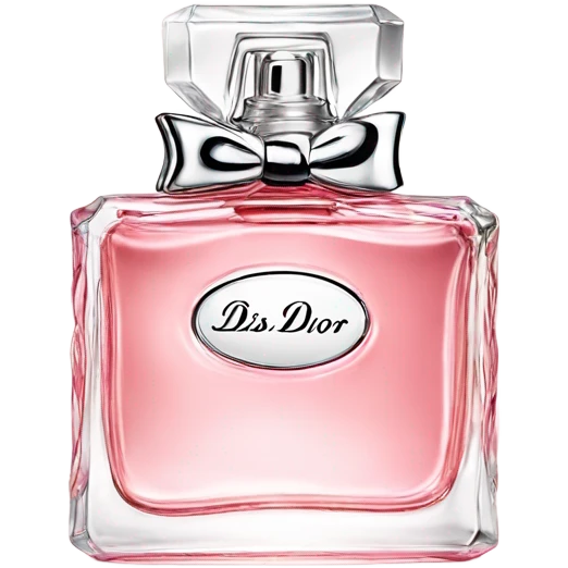 miss dior perfume bottle  emoji