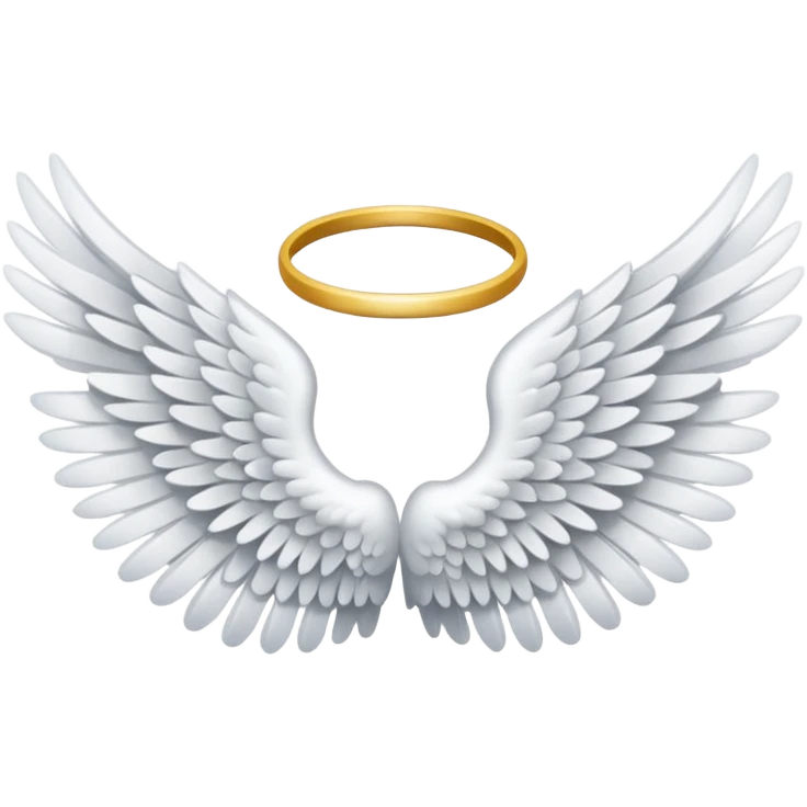 angel wings emoji
