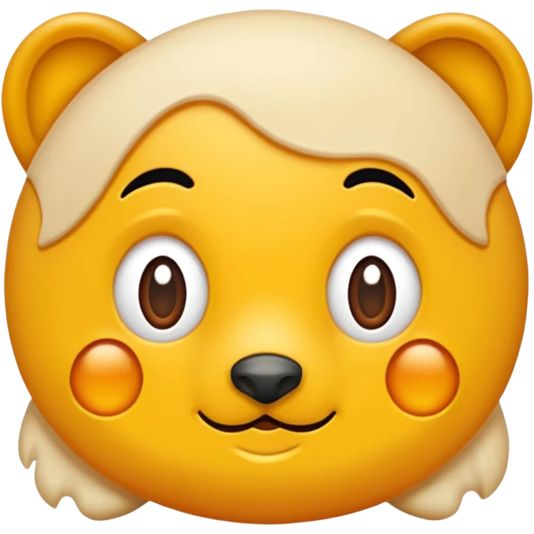 Baş parmağını işaret ve orta parmağının arasında olan el  emoji