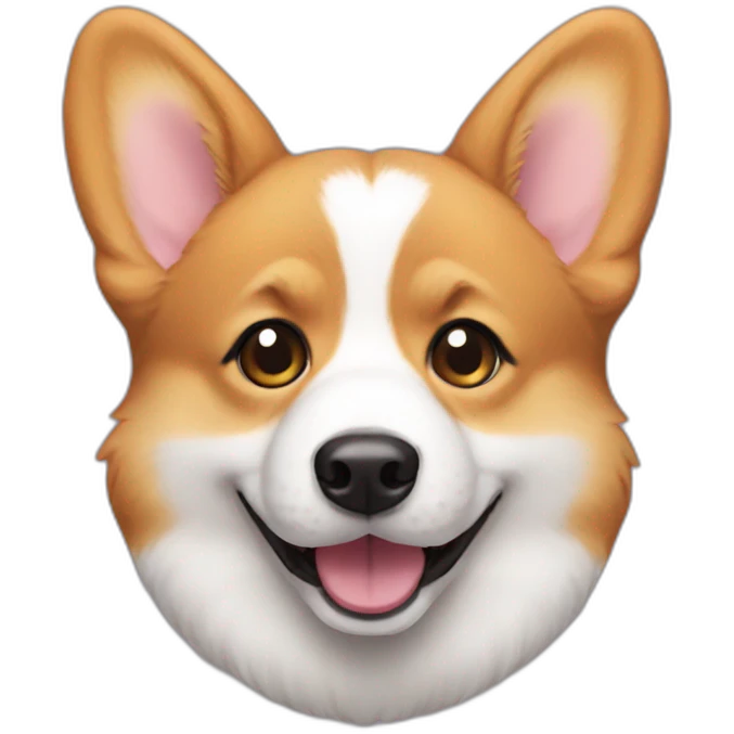 cute corgi emoji