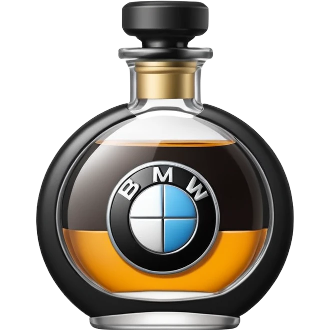 bmw inside in a perfume bottle emoji