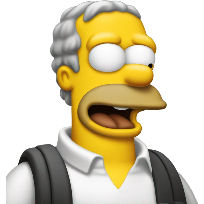 Homer simpson emoji