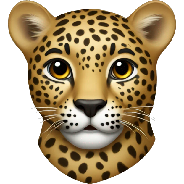 leopard heart emoji