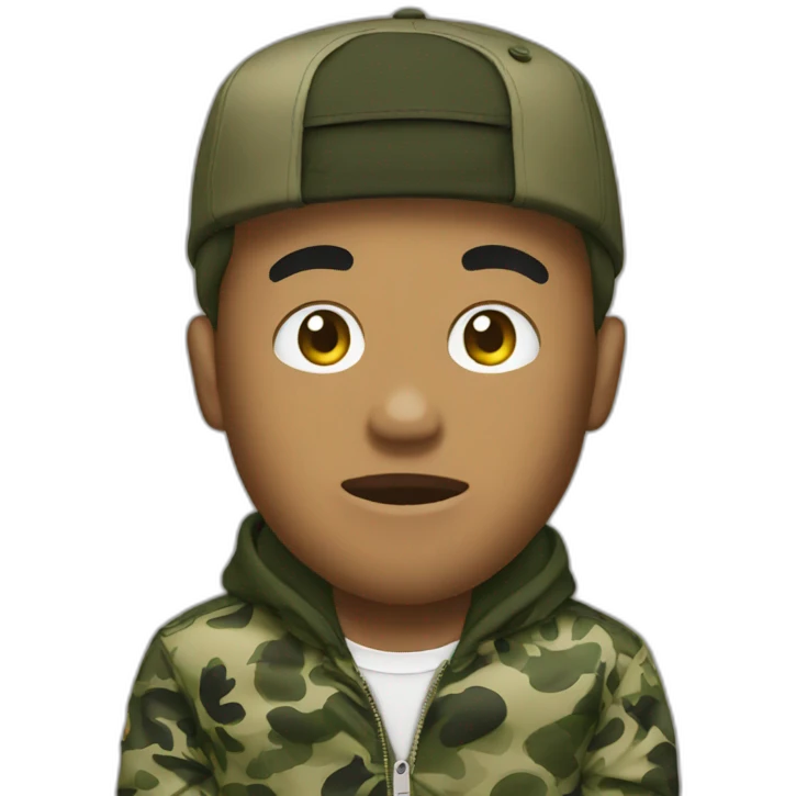 M bape emoji