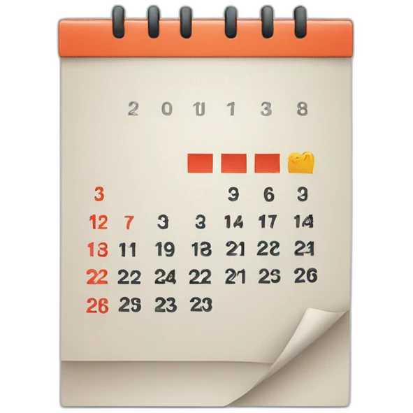 calendar emoji