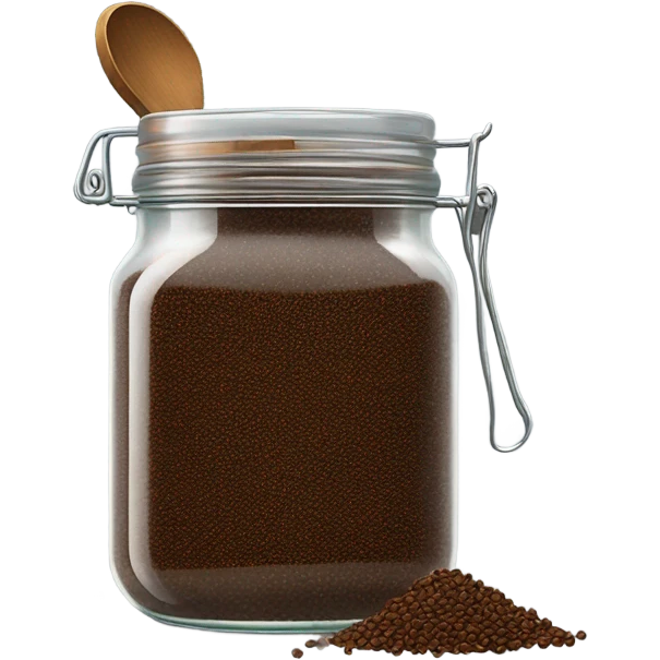 Instant coffee emoji