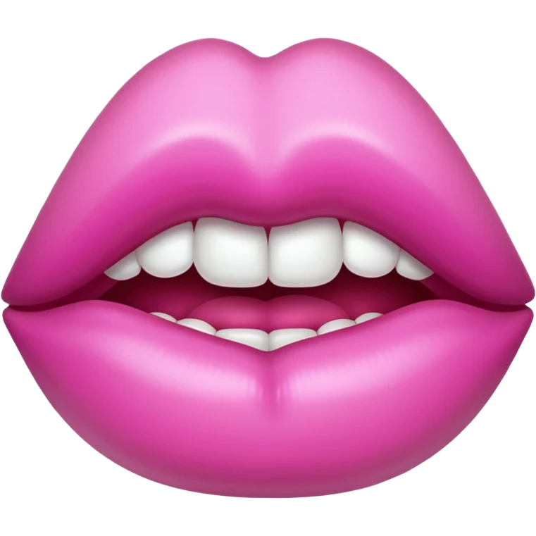 Sugar plum lips emoji