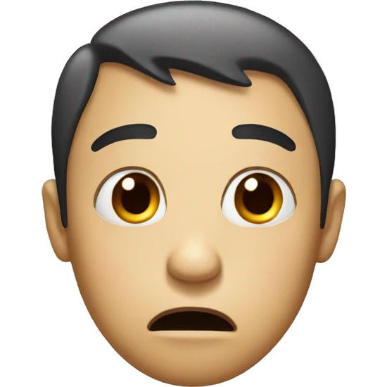 confused face emoji