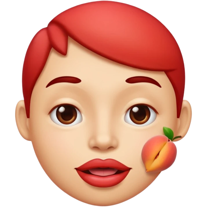 Face 🔞🍑 emoji
