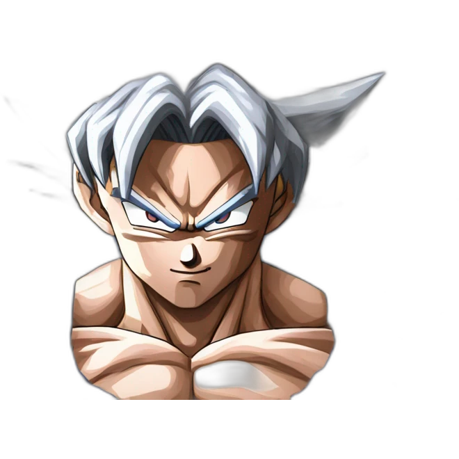 Goku ultra instinct emoji