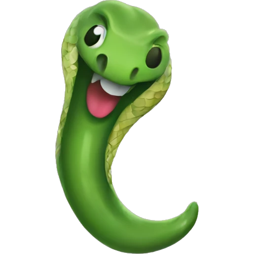 Sassy snake jalapeño  emoji