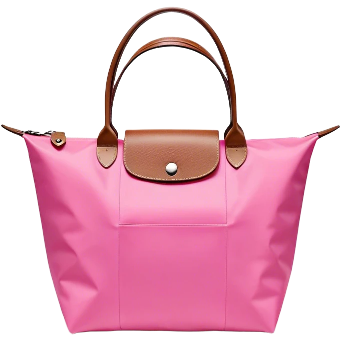 Longchamp bag pink  emoji