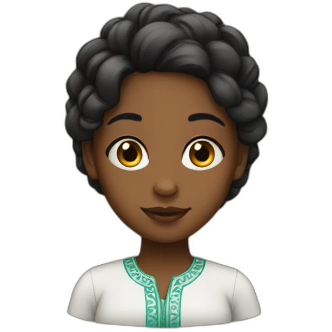 pakistani black girl emoji