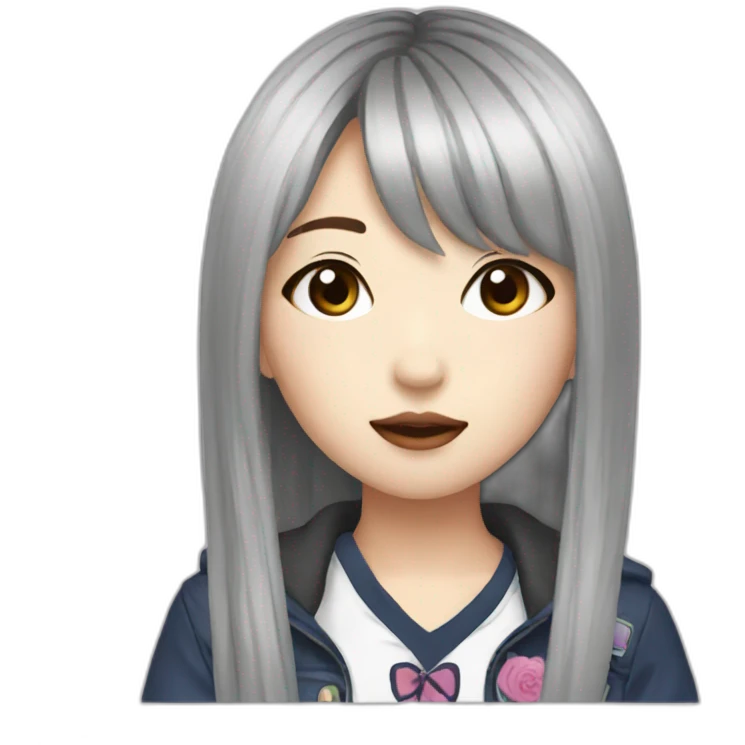 kpop girl emoji