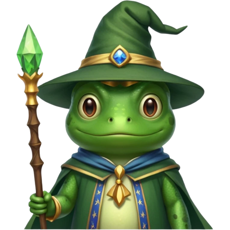 frog wizard emoji