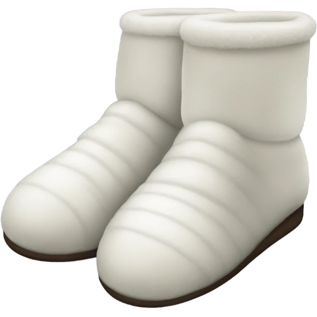 White House shoe slippers cozy emoji