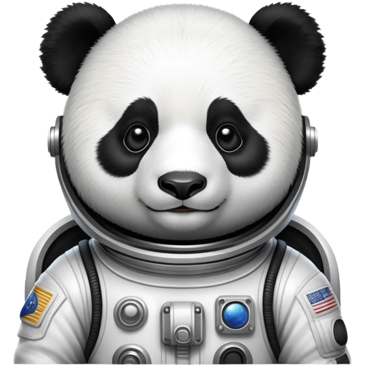 panda in space suit emoji