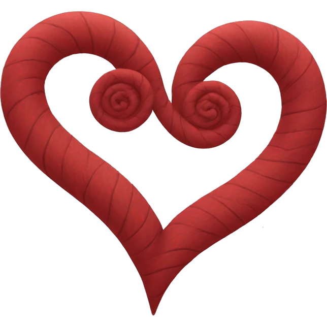 Spiral heart emoji